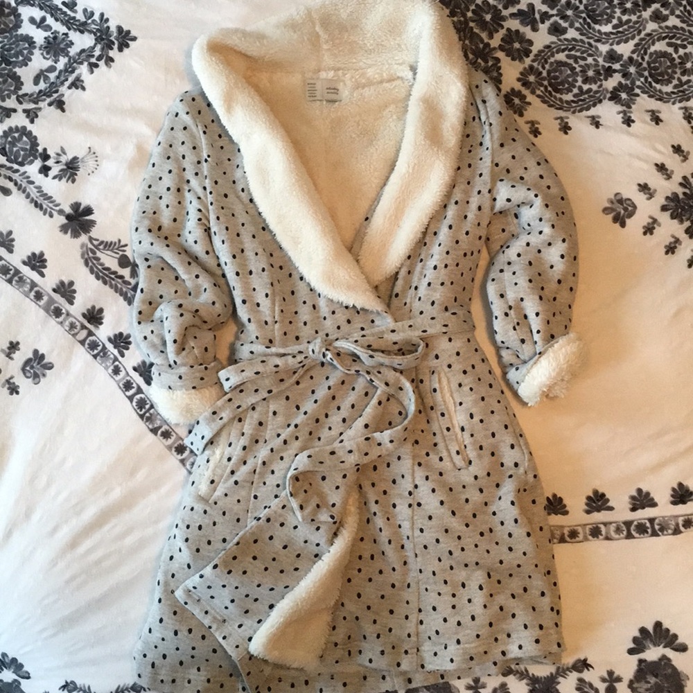 Anthropologie Sherpa Robe
